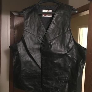 Vintage 80s Men’s Leather Vest